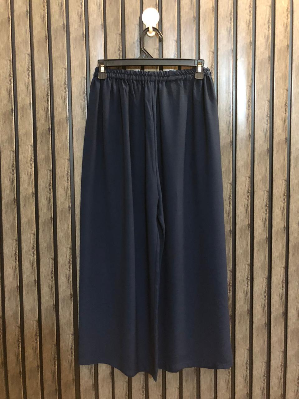 Chest 28  Lenght 33  Fabric chiffon High-Quality Women's Casual Trousers
