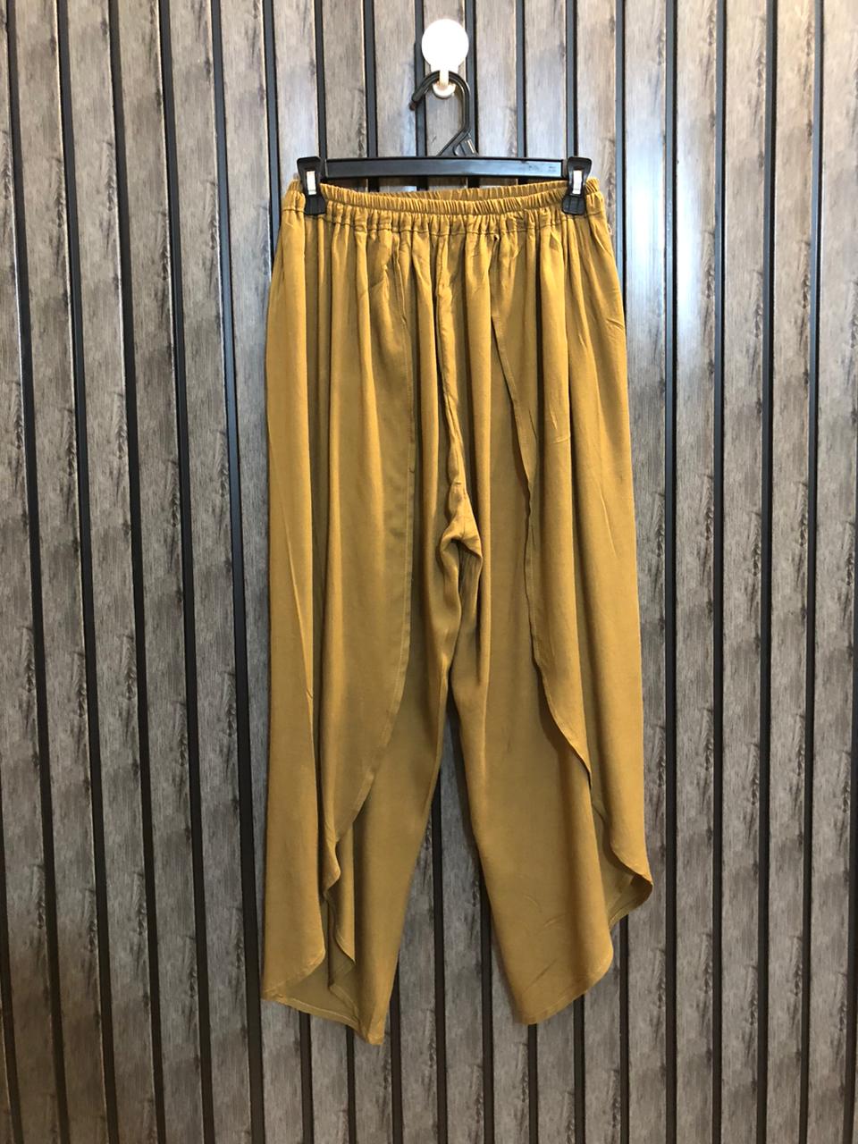 Chest 28 to 30  Lenght 34  Fabric linen Women's Wear Trousers Collection
