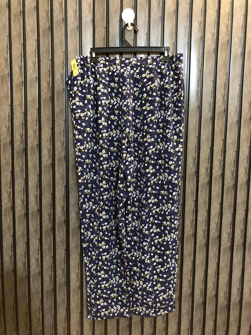 Chest 34  Lenght 40  Fabric silk Latest Branded Women's Trousers