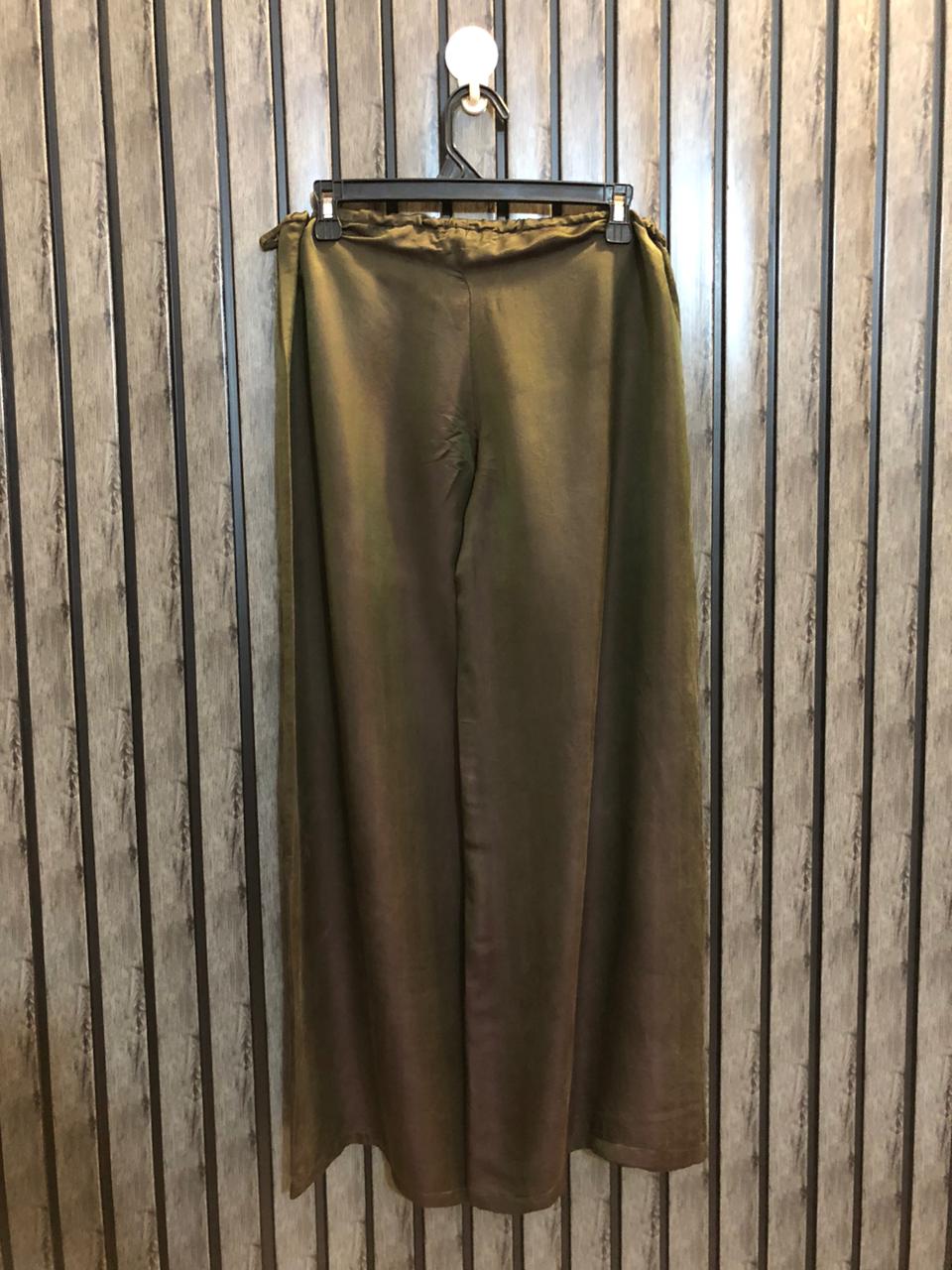 Chest 30  Lenght 38  Fabric silk Branded Ladies Trouser