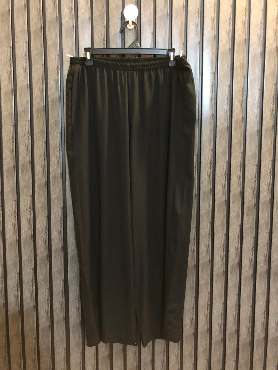 Chest 34 to 36  Lenght 37  Fabric silk Women's Casual & Formal Trousers