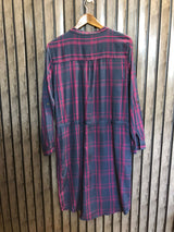 Chest 18  Lenght 40  Fabric linen Trendy Women's Long Tops
