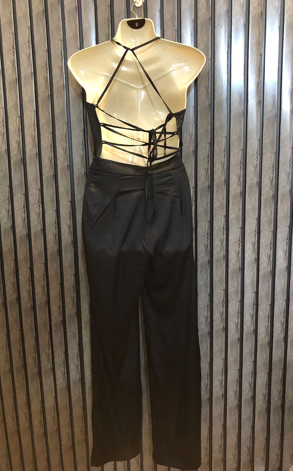 Chest 17  Lenght 54  Fabric silk  jumpsuit Party Long Maxi