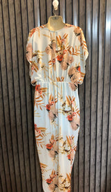 Chest small  baggy style  Lenght 38 to 53  Fabric chiffon  Designer Long Maxi
