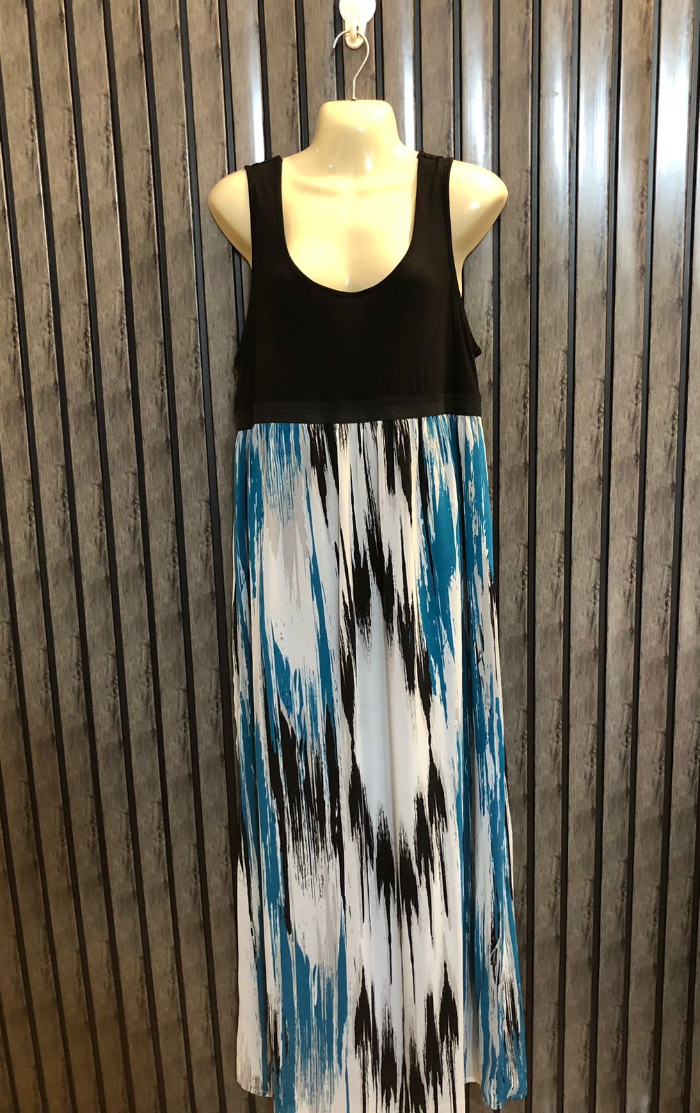 Chest 21  Lenght 55  Fabric chiffon and Jersey Elegant Women's Maxi Dresses