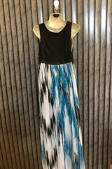 Chest 21  Lenght 55  Fabric chiffon and Jersey Elegant Women's Maxi Dresses