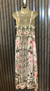 Chest 20  Lenght 53  Fabric silk Western wear long maxi for girls