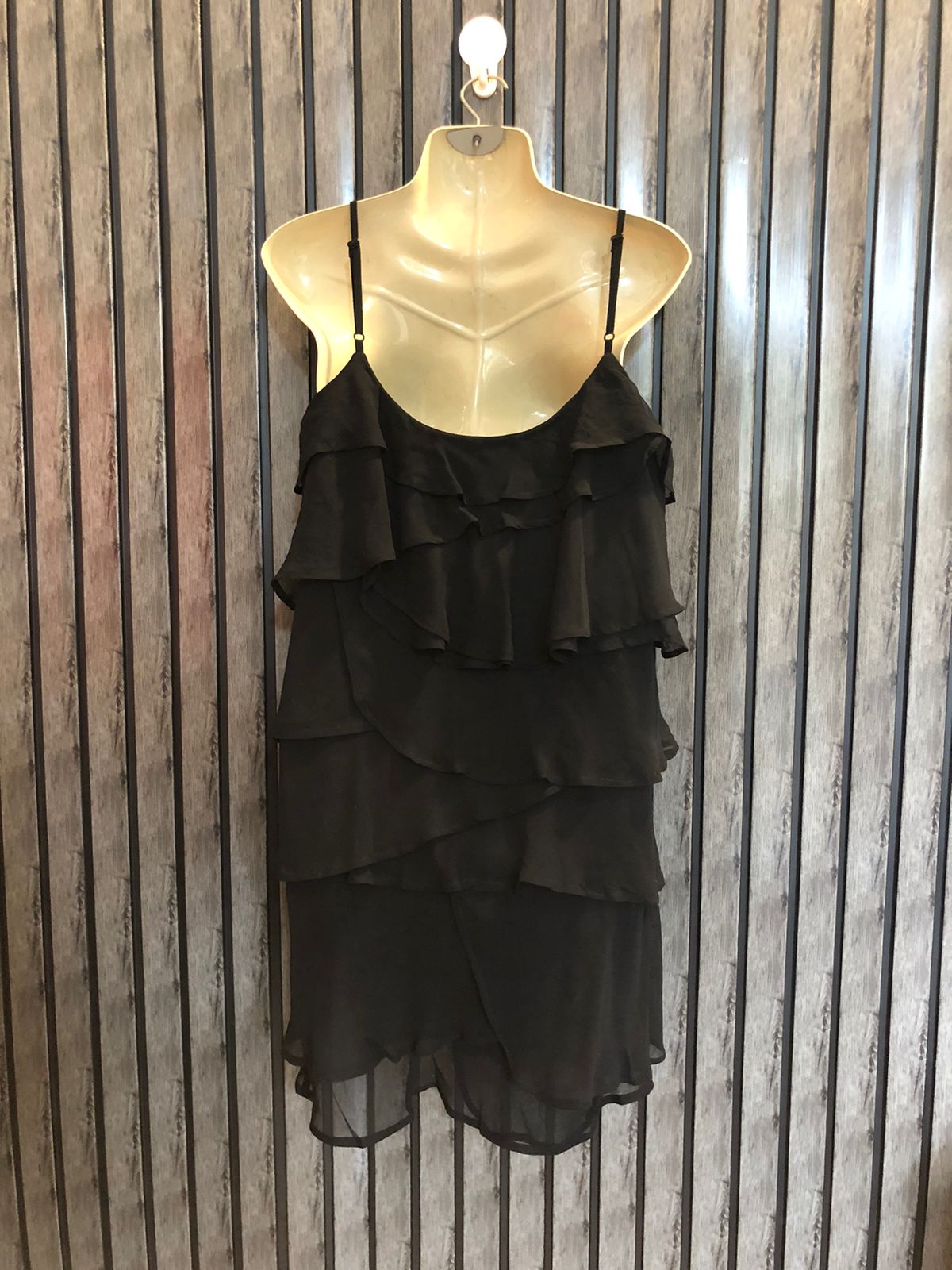 Chest 19  Lenght 32  Fabric chiffon Fashionable Western Brand Short Dress