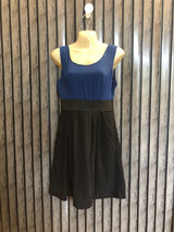 Chest 18  Lenght 32  Fabric silk Western Women's Trendy Short Dress