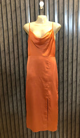 Chest small  Lenght 46  Fabric silk Western Casual Maxi Dress