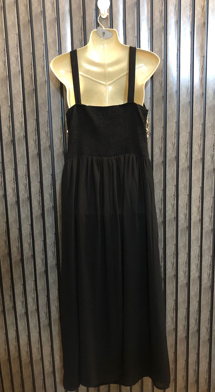 Chest 20  Lenght 51  Fabric chiffon Chic Maxi Dress