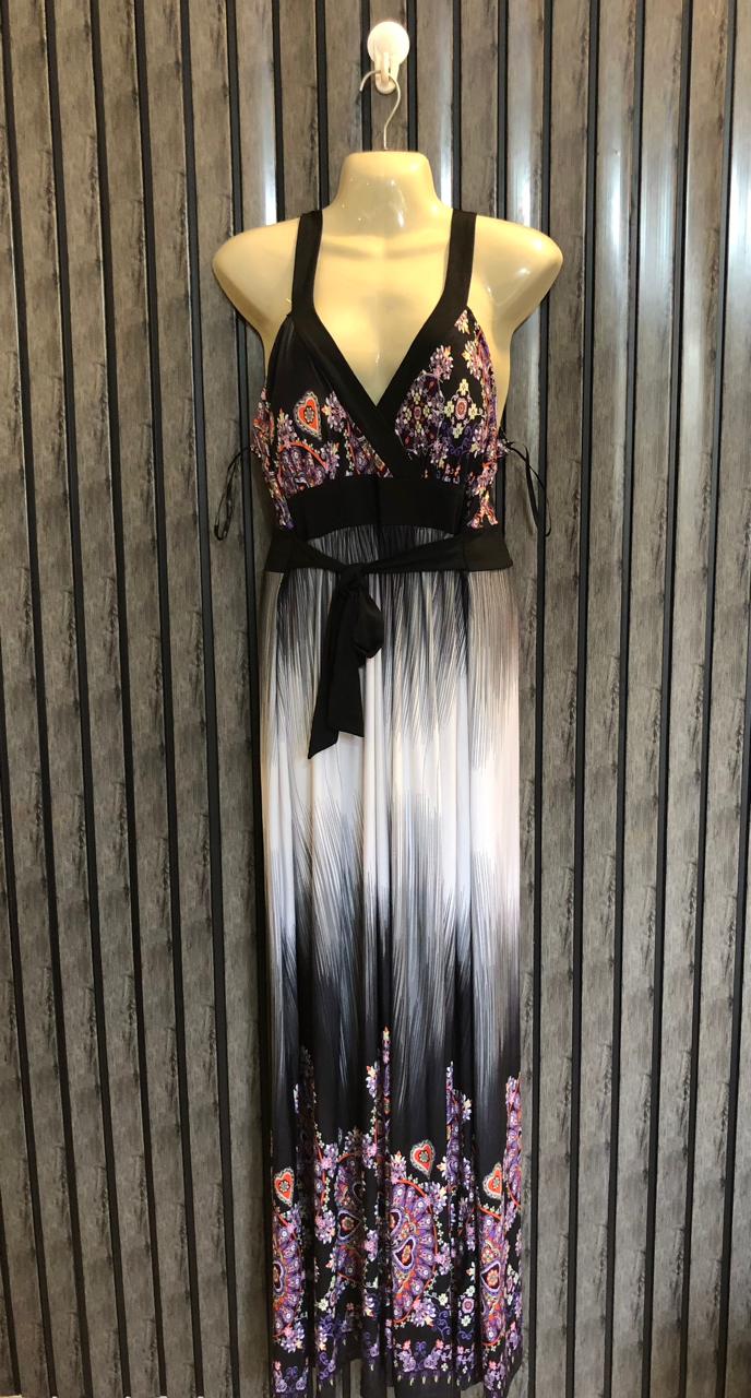 Chest 21  Lenght 58  Fabric silk jersey Casual Maxi Dress