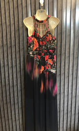 Chest 19  Lenght 57  Fabric chiffon Modern Maxi Dress