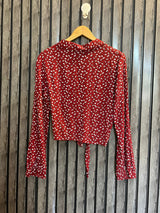 Chest 17  Lenght 13  Fabric cotton silk Everyday Essential Crop Top