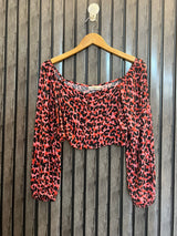 Chest 17  Lenght 12.5  Fabric rayon Luxury Women's Crop Top
