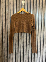 Chest 18  Lenght 13  Fabric silk jersey Premium Fashion Crop Wear