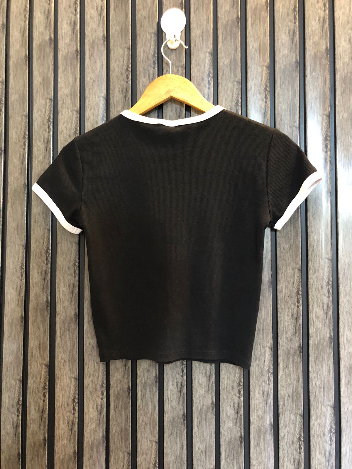 Chest 17  Lenght 17  Fabric jersey Fashionable Western Crop Top