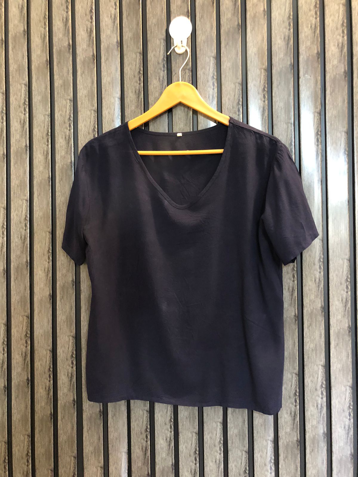 Chest 18  Lenght 21  Fabric linen Women's Urban Crop Top