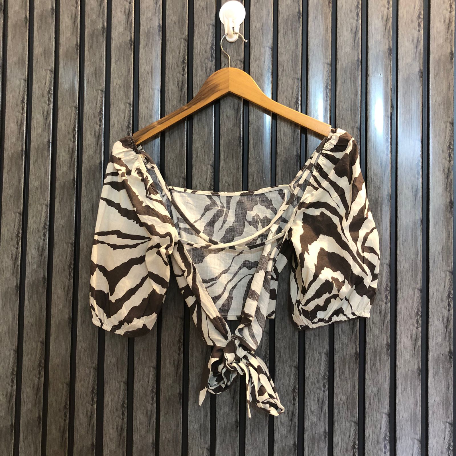 Chest small  Lenght 9  Fabric cotton Casual Summer Crop Top