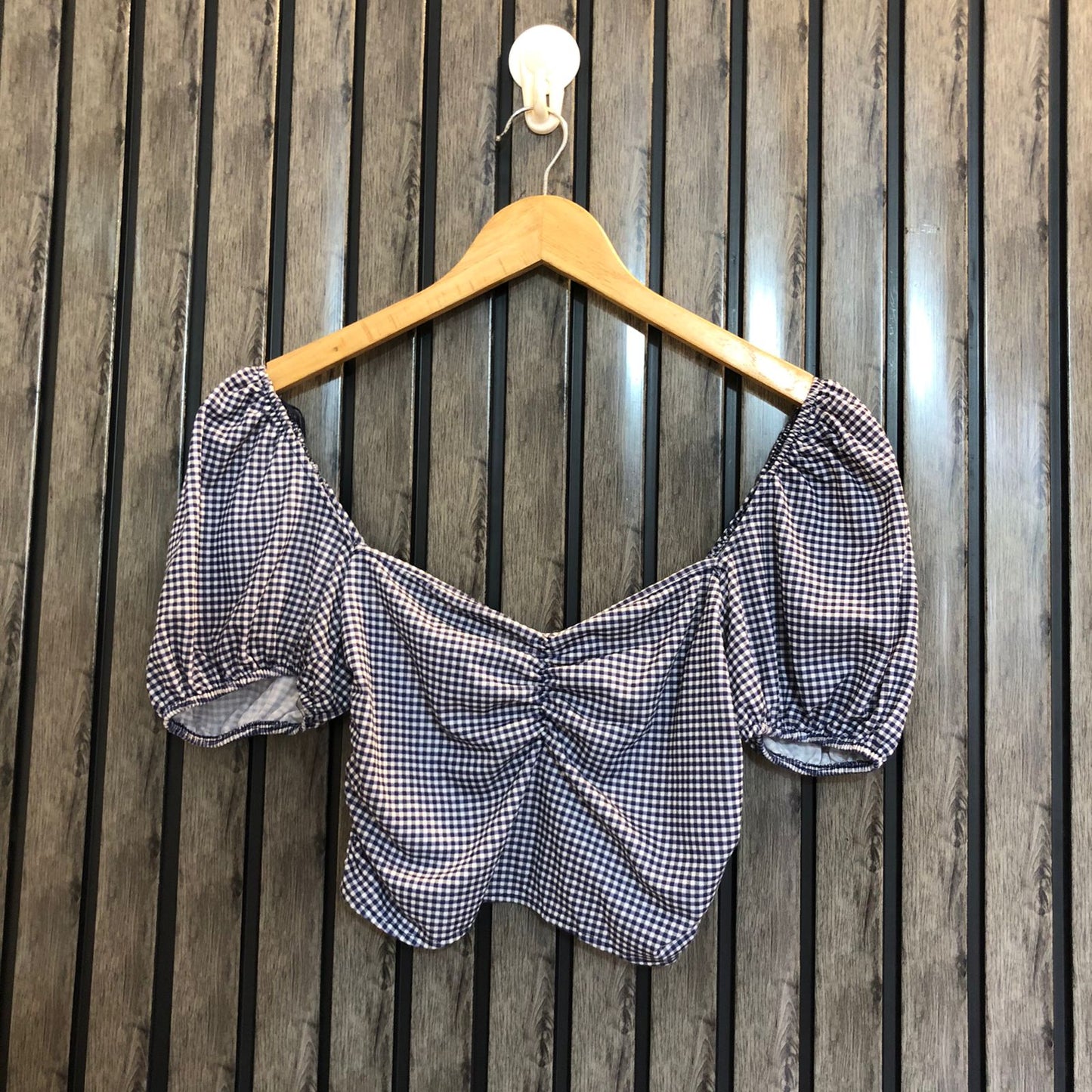 Chest small  Lenght 10  Fabric silk jersey Premium Ladies Crop Collection
