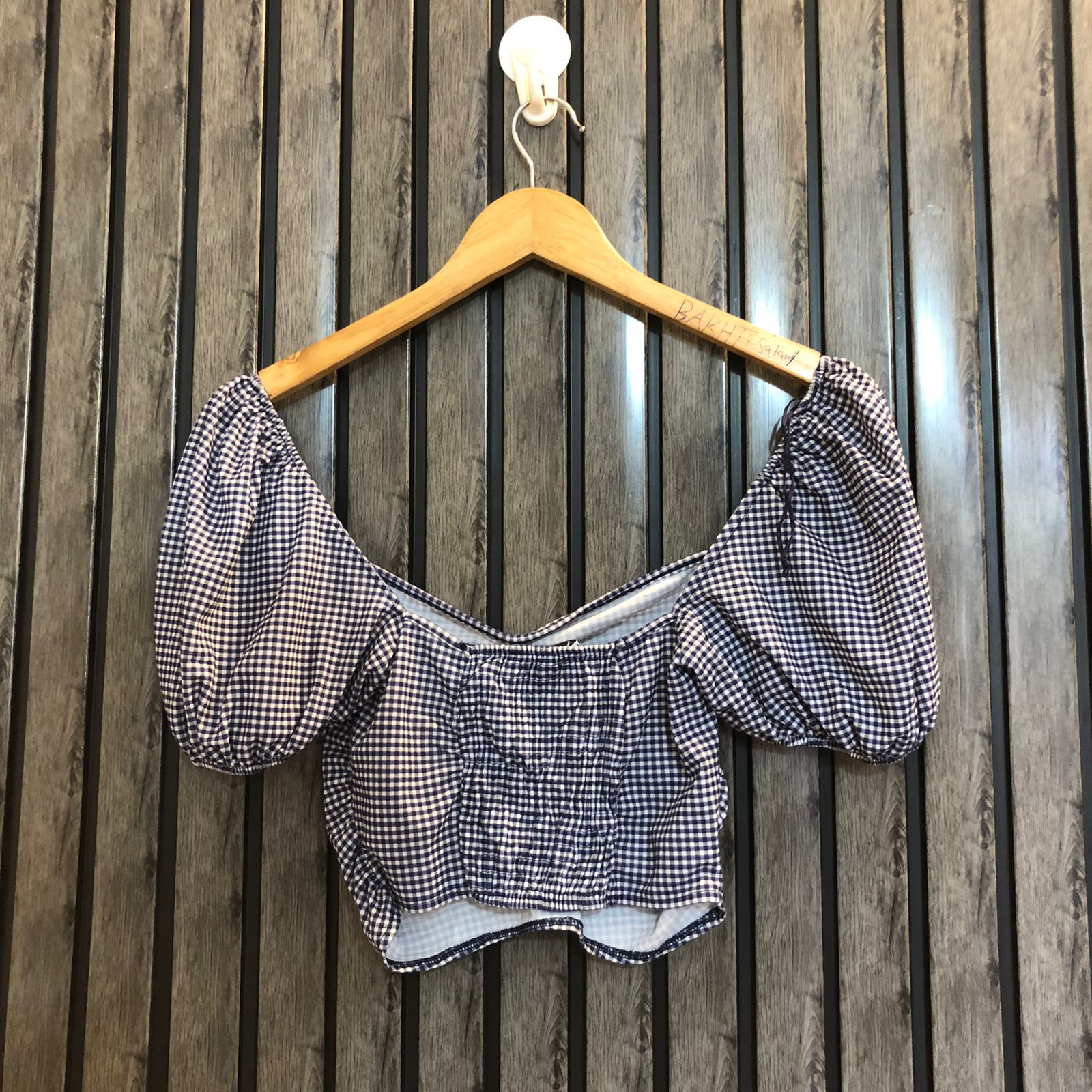 Chest small  Lenght 10  Fabric silk jersey Premium Ladies Crop Collection