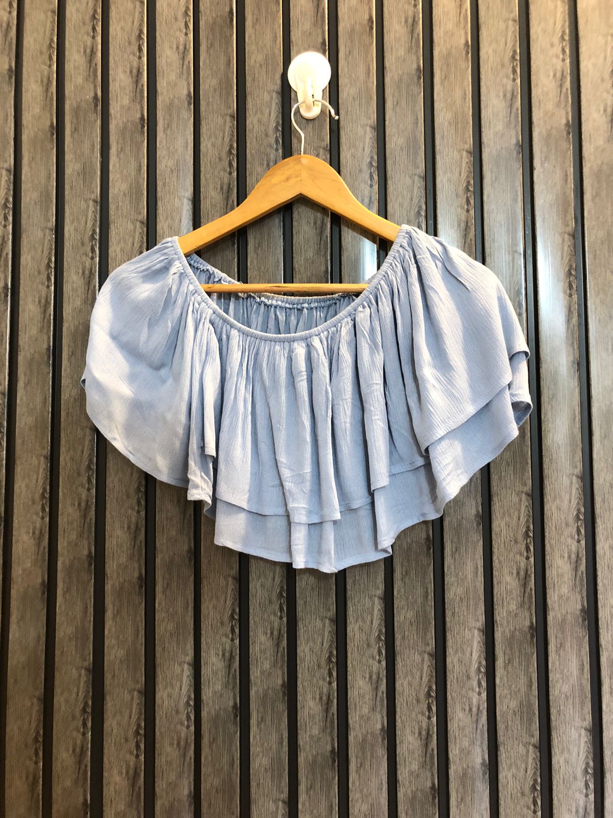 Chest small  Lenght 9  Fabric cotton  Stylish Western Wear Crop Top
