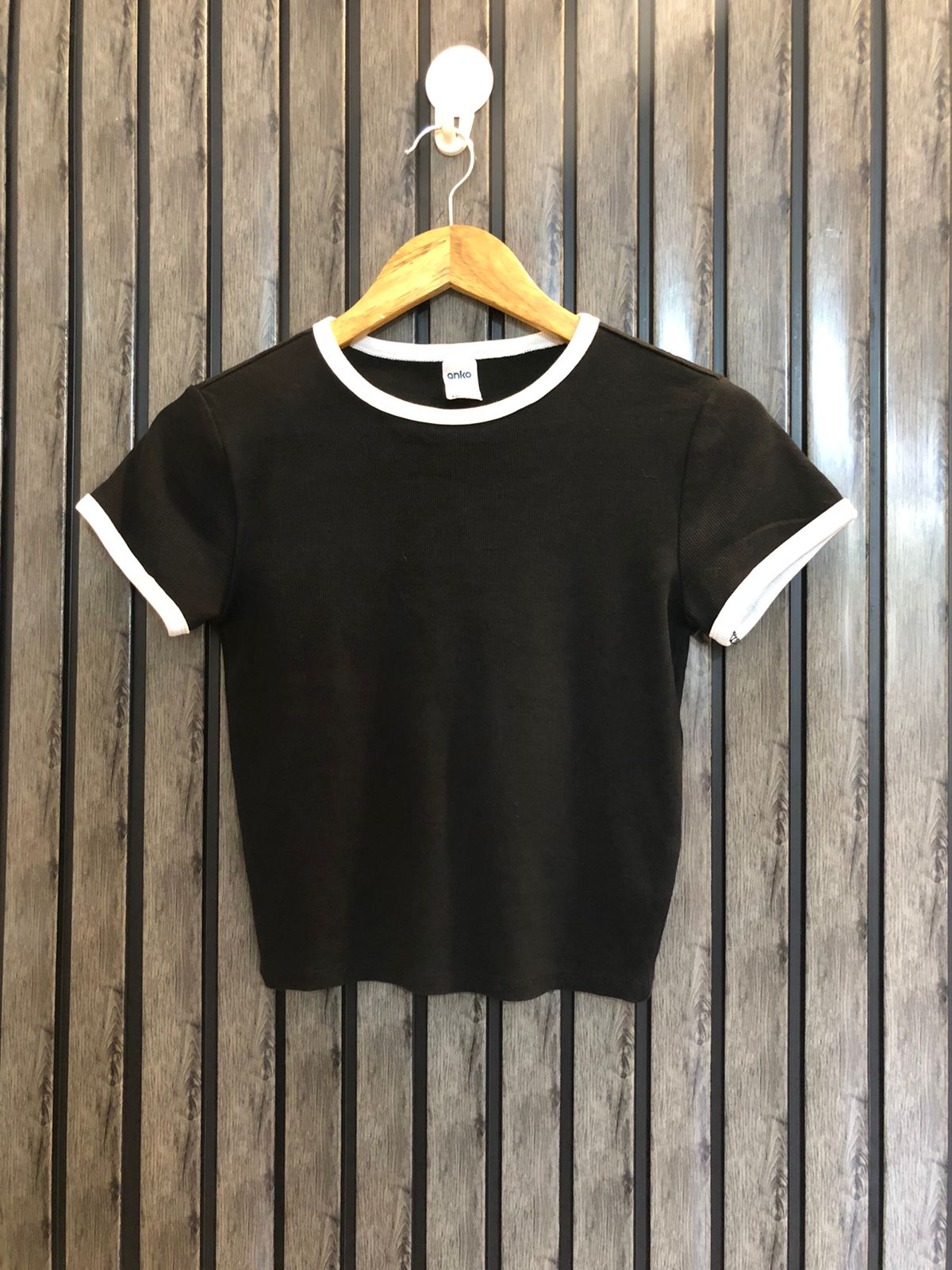 Chest 17  Lenght 17  Fabric jersey Fashionable Western Crop Top