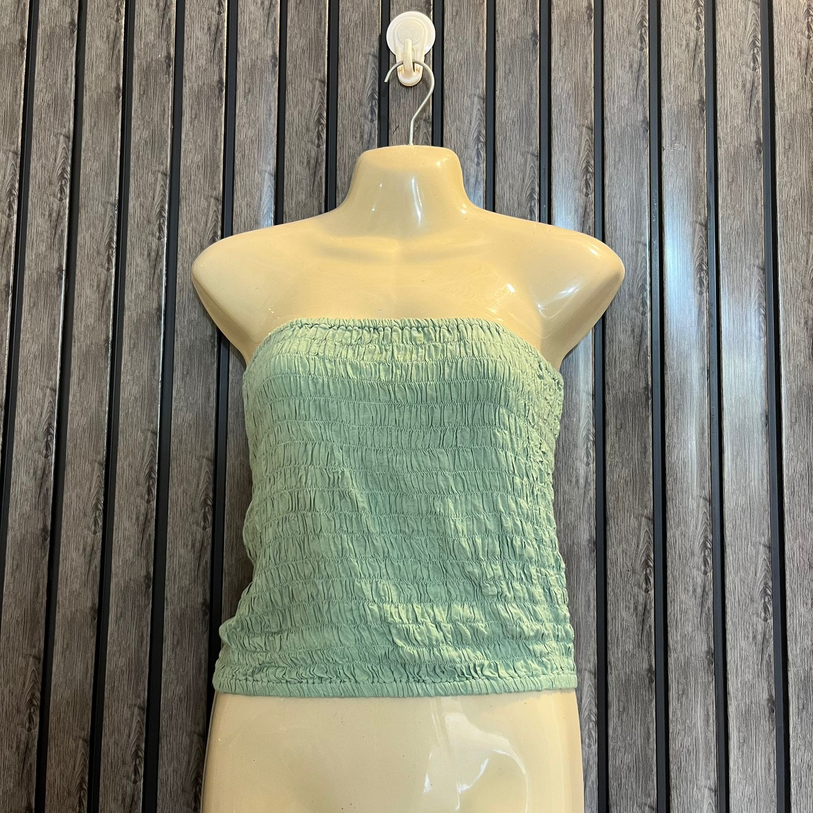 Chest medium  Lenght 12  Fabric silk jersey Women's Everyday Style Crop Top