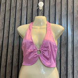 Chest midium  Lenght 14  Fabric silk  Branded Ladies Fashion Crop Top