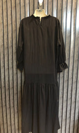 Chest 21  Lenght 51  Fabric Cotton silk Western Branded Women's Long Maxi Dresses Collection