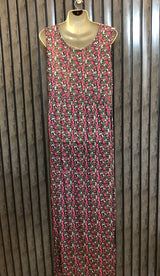 Chest 22  Lenght 59  Fabric Silk Jersey Elegant Women's Maxi Dresses Collection