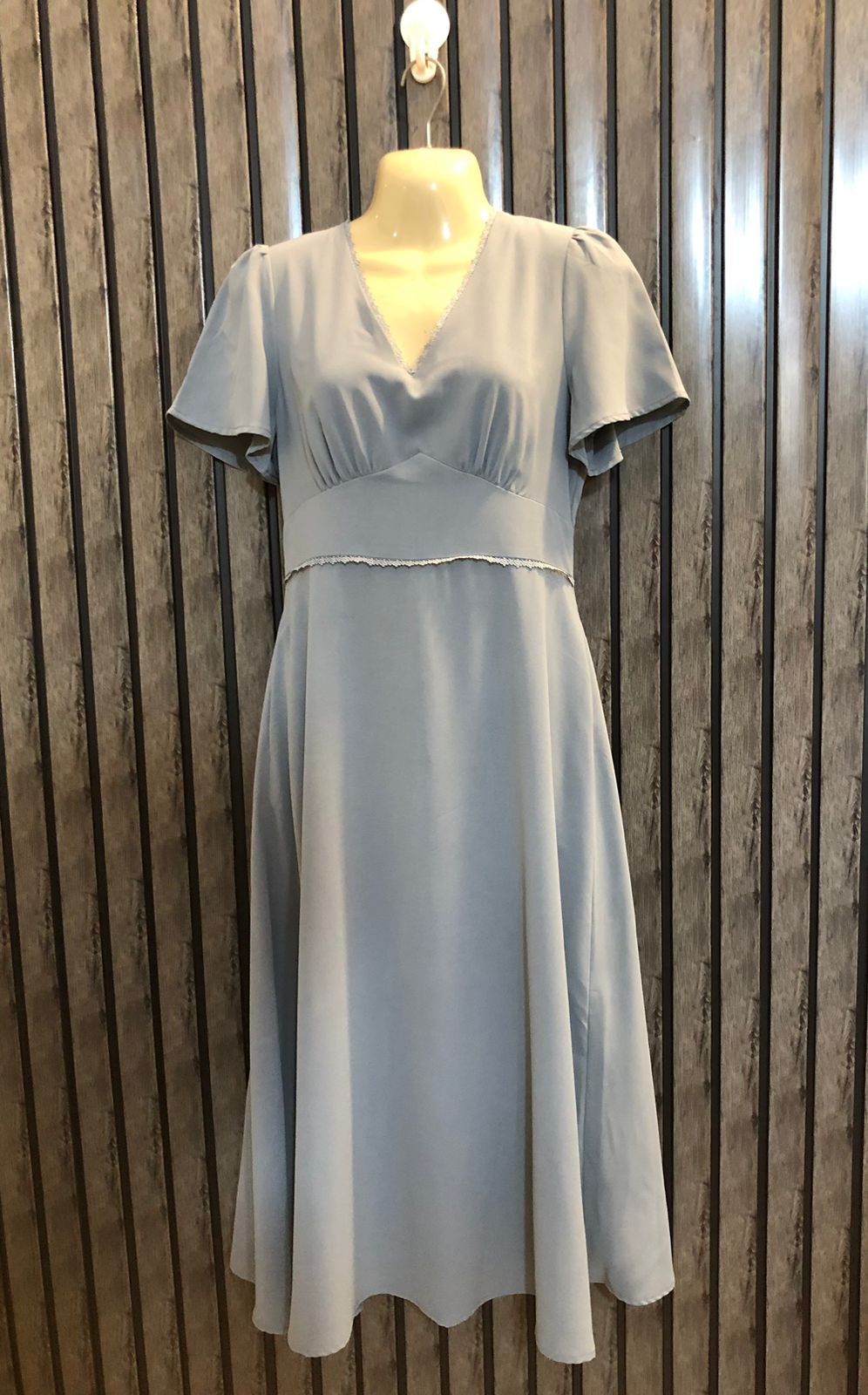 Chest 17  Lenght 44  Fabric Silk Fashionable Women's Long Maxi Dress