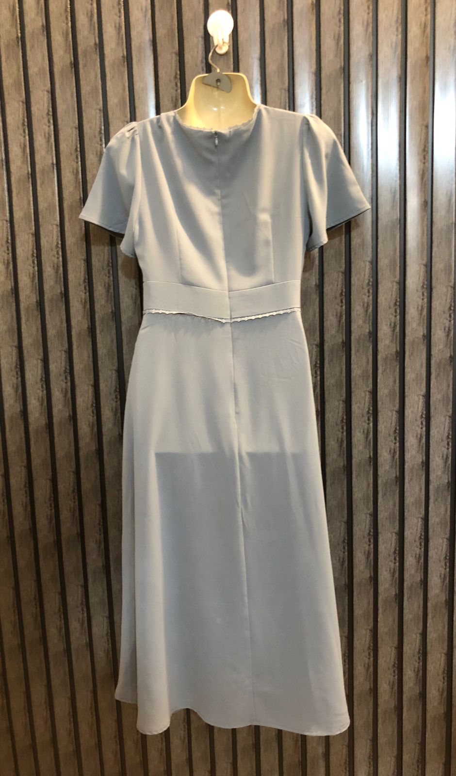 Chest 17  Lenght 44  Fabric Silk Fashionable Women's Long Maxi Dress