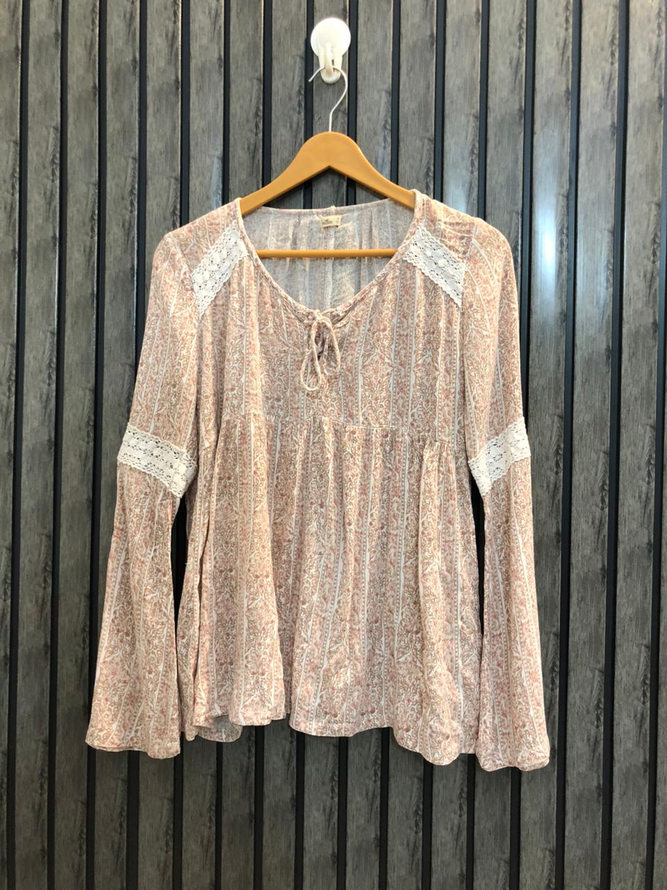 Chest 18  Lenght 23  Fabric cotton Western Branded Women's Full Sleeve Top