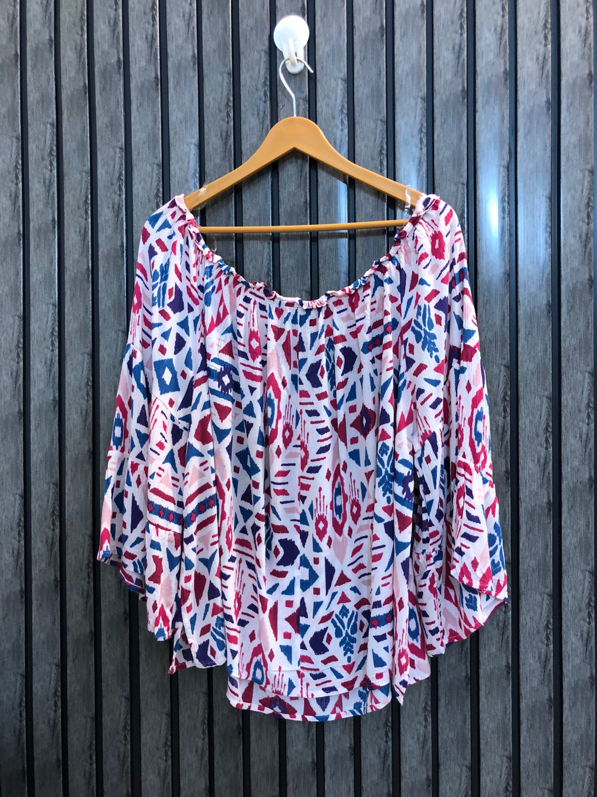 Chest 24  Lenght 23  Fabric cotton Comfortable Full Sleeve Top for Women