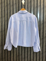 Chest small   baggy style  Lenght 22  Fabric cotton Branded Women's Fashion Full Sleeve Top