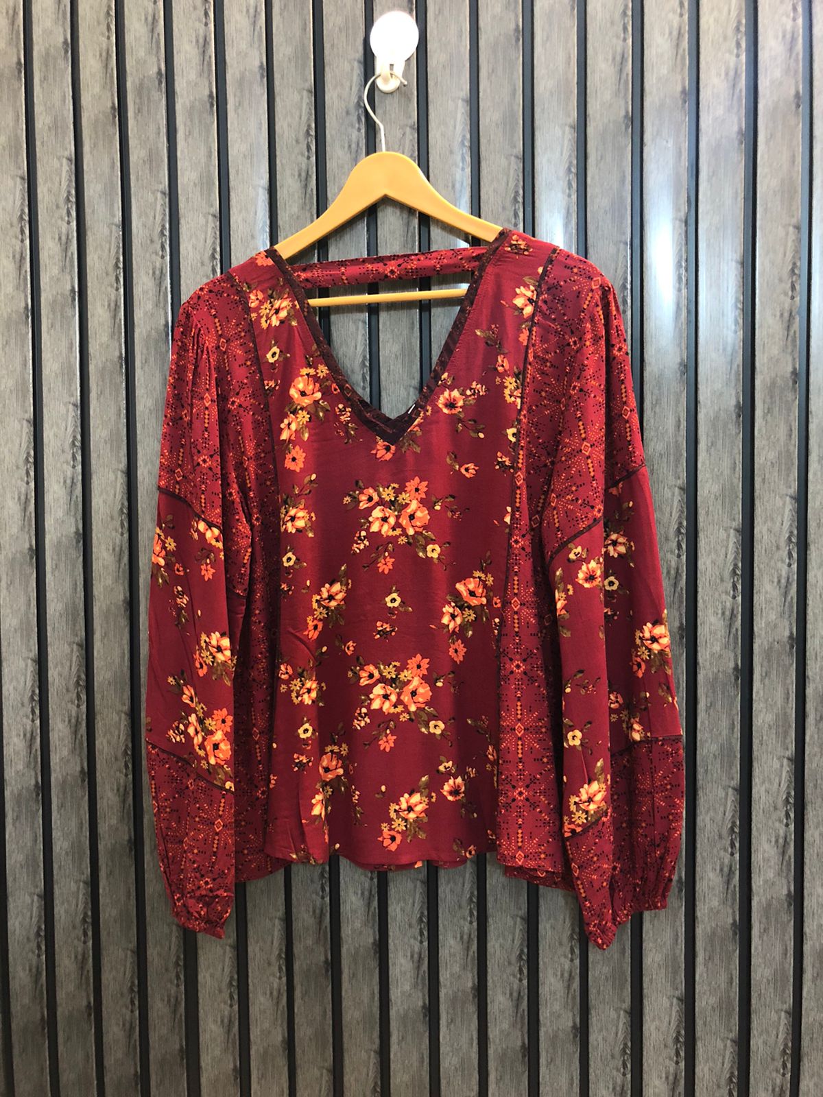 Chest 18  Lenght 24  Fabric Linen Premium Designer Full Sleeve Top