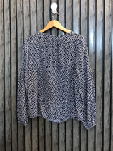 Chest 19  Lenght 24  Fabric Linen Elegant Western Full Sleeve Designer Top