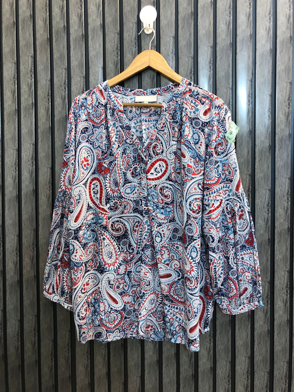 Chest 22  Lenght 27  Fabric Linen Premium Long Sleeve Western Top for Women