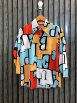 Chest 19  Length 24  Fabric Silk Women's Signature Tops Collection
