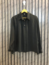 Chest 23  Length 24  Fabric Silk Latest Women's Full Sleeves Tops