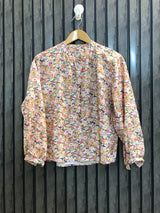 Chest Medium baggy Style  Length 21  Fabric Silk Women's Full Sleeves Tops Collection