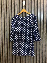 Chest 17  Length 28  Fabric Silk Exclusive Women's Full Sleeves Tops