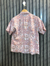 Chest 19  Length 23  Fabric Silk Trendy Women's Tops