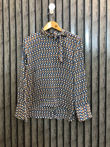 Chest 18  Length 22 To 24  Fabric Silk Premium Full Sleeves Tops for Women