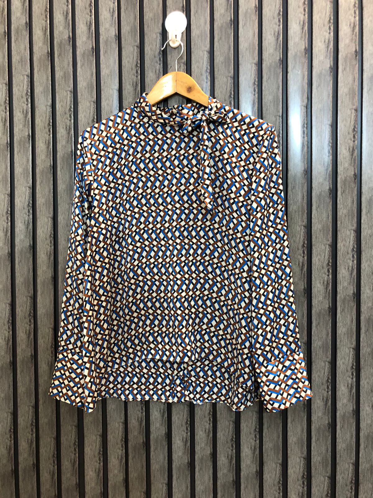 Chest 18  Length 22 To 24  Fabric Silk Premium Full Sleeves Tops for Women