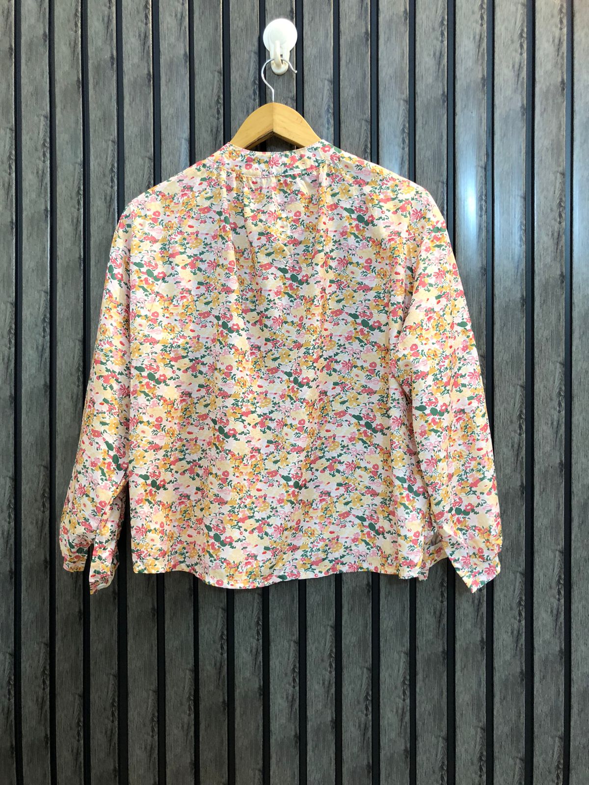 Chest Medium baggy Style  Length 21  Fabric Silk Women's Full Sleeves Tops Collection