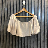 Chest medium  Lenght 9  Fabric cotton Women's Modern Fit Crop Top