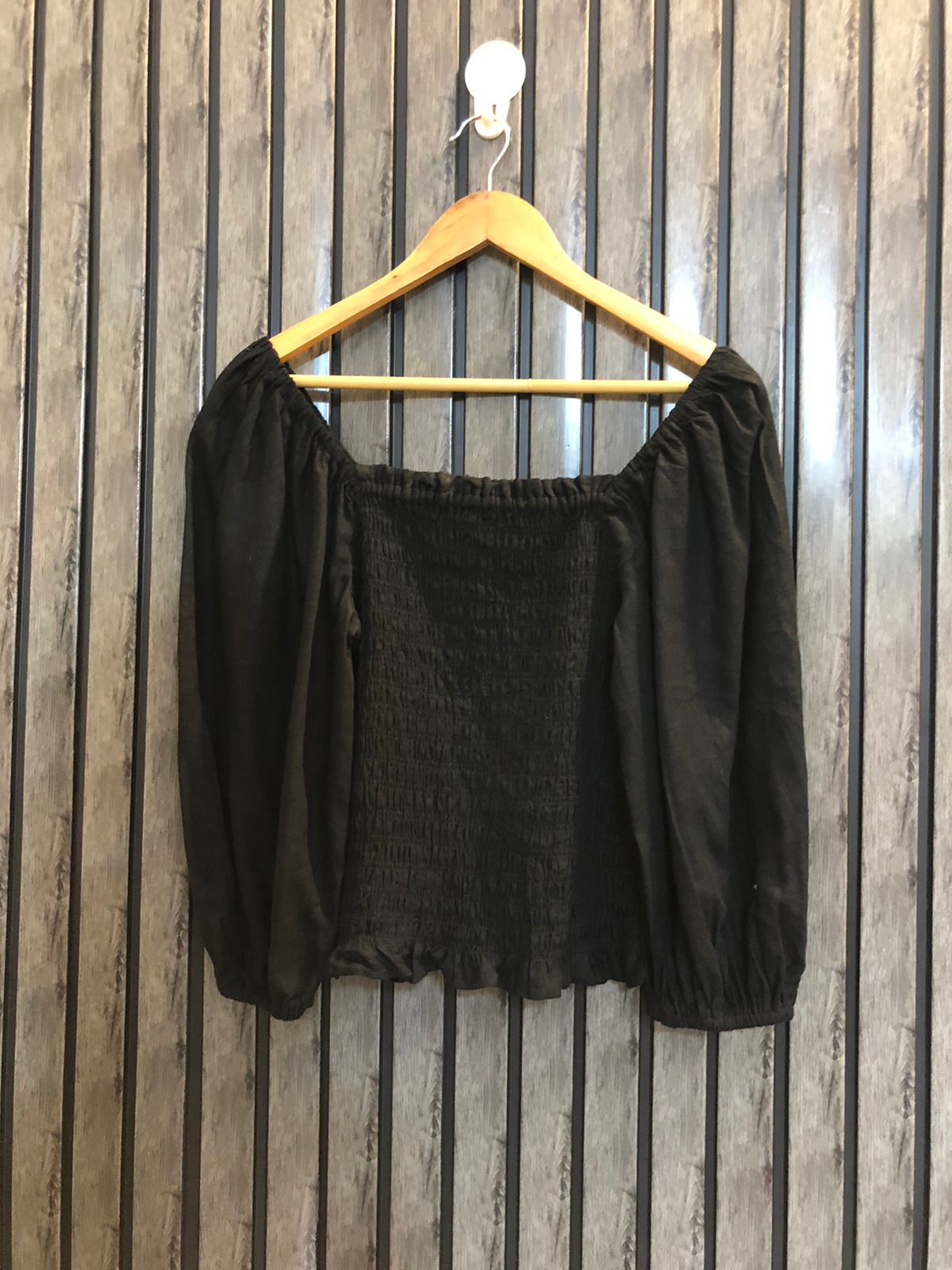 Chest medium  Lenght 14  Fabric cotton  Smart Casual Crop Top for Women