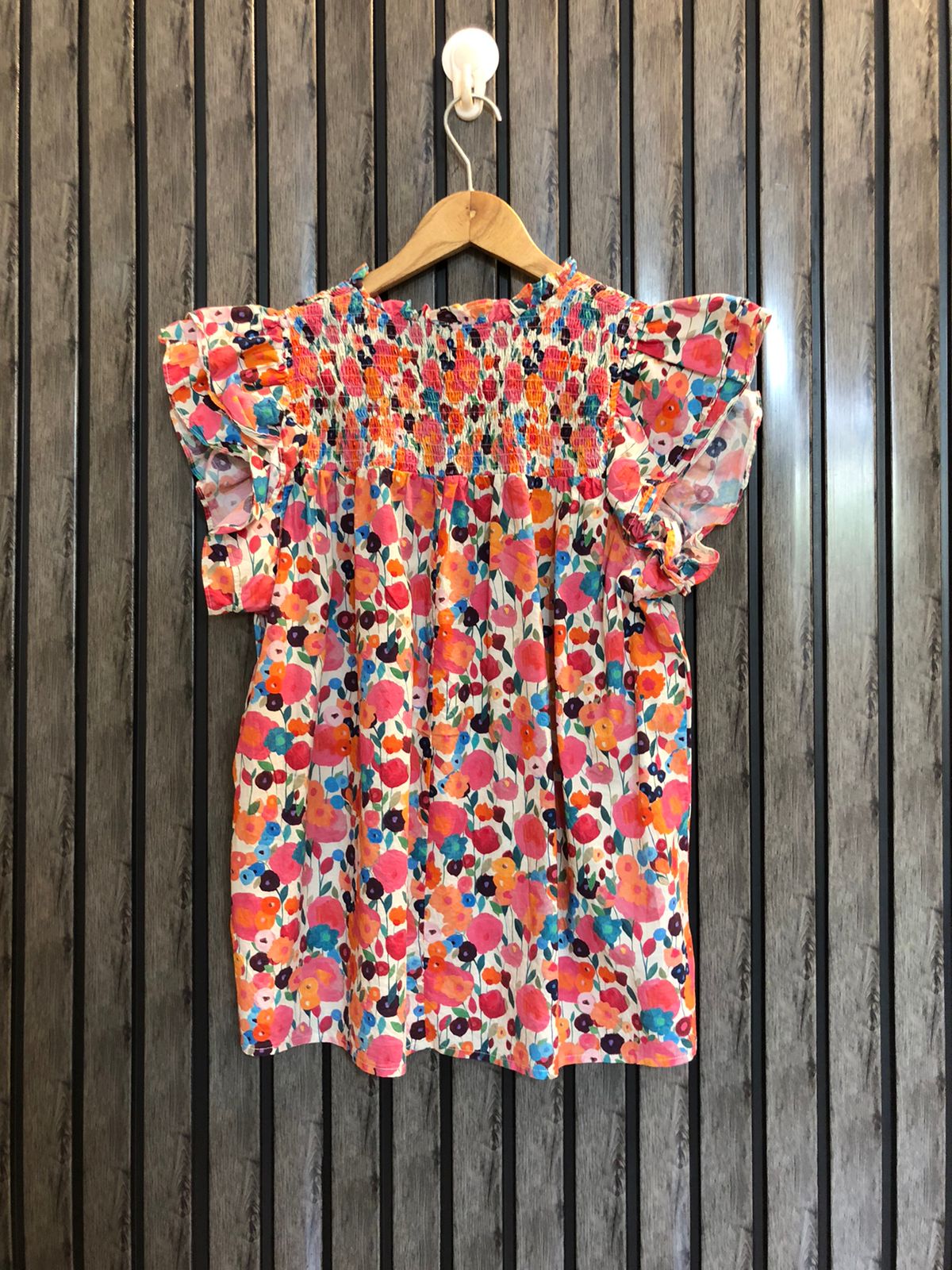 Chest 21  Lenght 23  Fabric cotton  silk Branded Western Top for Women – Half Sleeve Design
